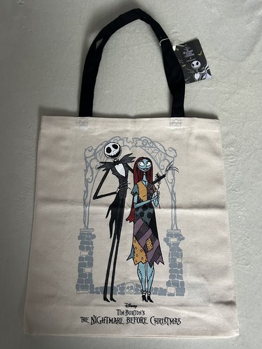 Jack skellington canvas tote - skellington,