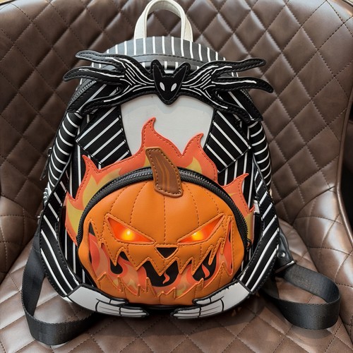 Loungefly glowing pumpkin